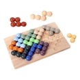 thumbnail image 2 of Juego de rompecabezas de cuentas, juegos de inteligencia, juego de mesa, juego de desarrollo de habilidades, interactivo, cognitivo, juegos de viaje,, 2 of 9