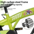 thumbnail image 4 of Ambifirner Under 100$ Bike 16" Freestyle City Bike with Fender Carrier Steel Frame Green, 4 of 9