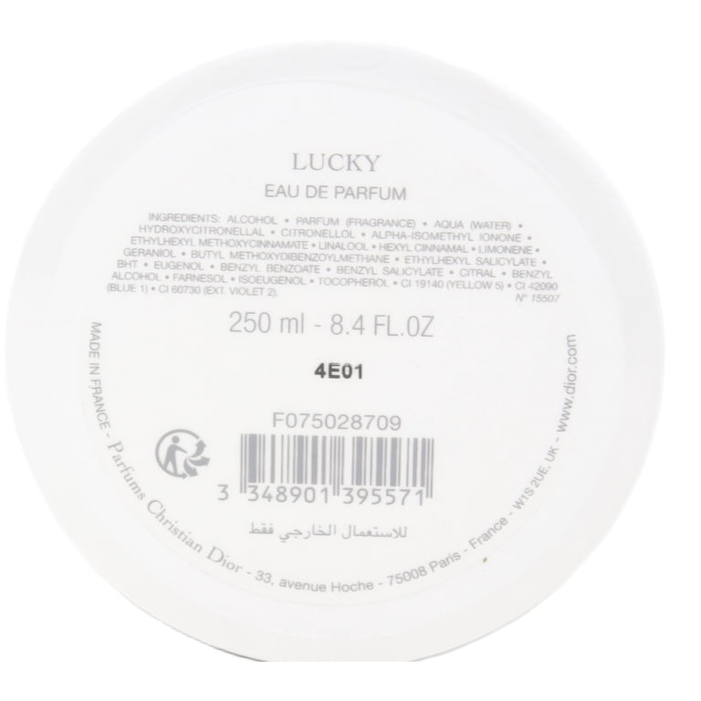 Lucky by Dior Eau De Parfum 8.4oz/250ml Spray New With Box