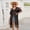 black, variant on European and American sexy hollow-out beach cover-up, summer sun protection fringed knitted outerwear, short-sleeved V-neck knit top