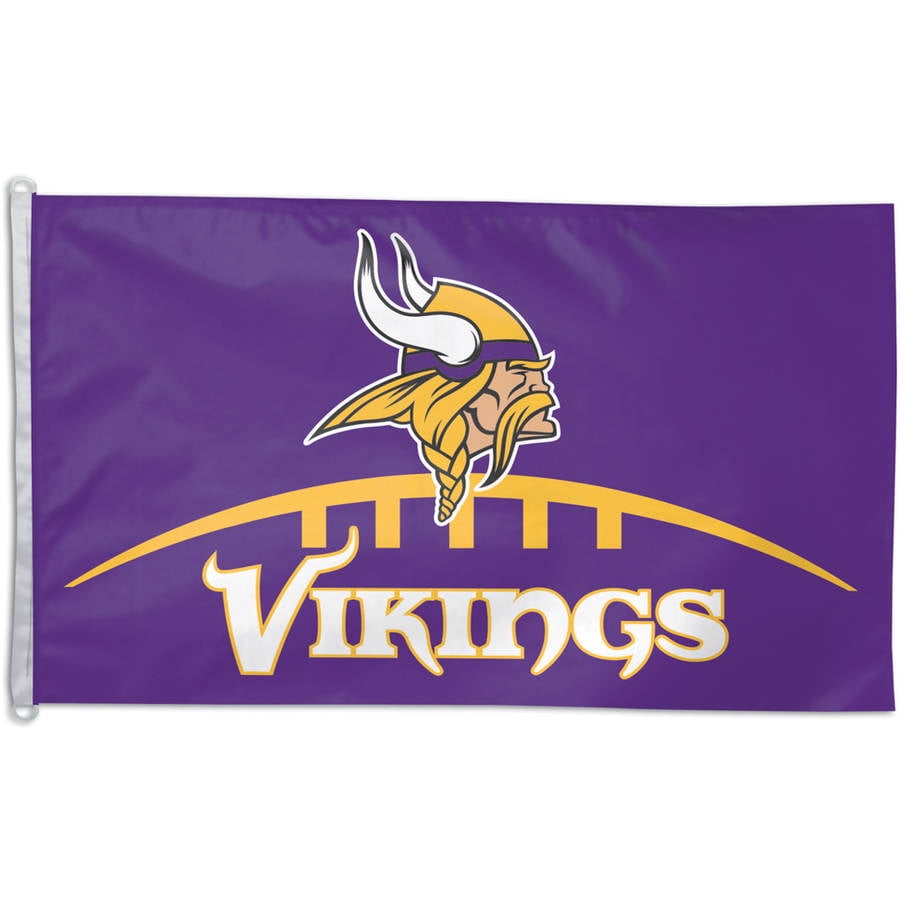5Ft x 3Ft Minnesota Vikings American Football Flag 