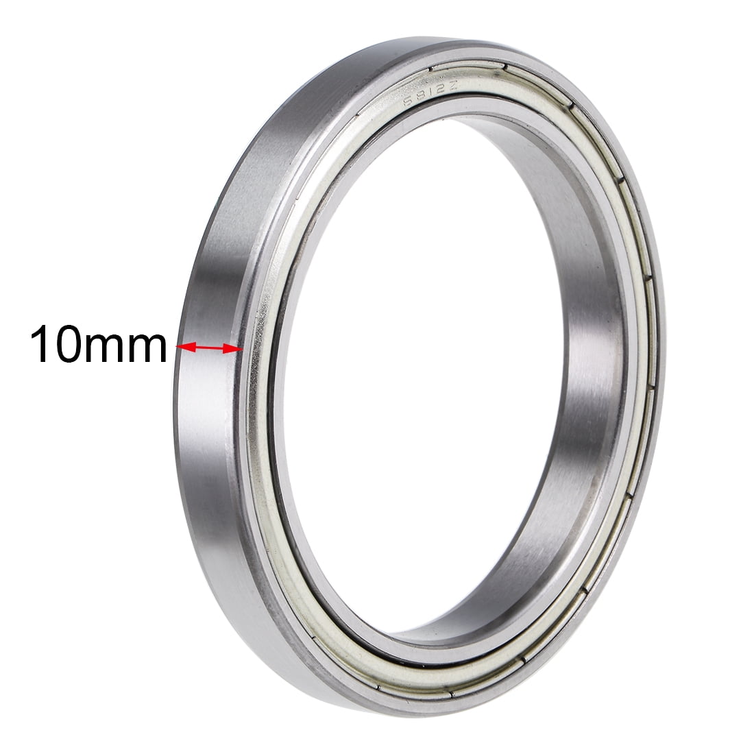 Unique Bargains 2pcs 6812ZZ Deep Groove Double Shielded Ball Bearings Z2 2.36"x3.07"x0.39"