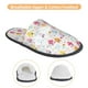 thumbnail image 3 of Balery Cute Owl Pantuflas de Casa de Felpa Silenciosas con Diseño Estampado, Zapatillas Cómodas Antideslizantes de Algodón para Interior-Large, 3 of 8
