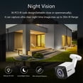 thumbnail image 3 of Cámara de seguridad HD 2MP con visión nocturna de 30m, 36 LEDs infrarrojos y protección IP66 para exteriores - Ideal para hogar y negocio, 3 of 6