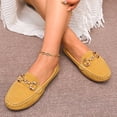 thumbnail image 6 of Wowcloth Women's French Retro Flats – Comfortable Round Toe Design with Soft Flat Sole and Suede Finish for Casual Fashion Wear, 6 of 9