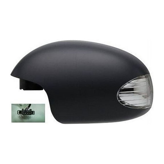 Left Driver Side Power Mirror - Paint to Match - with Heated Glass and Turn Signal - Compatible with 2003 - 2009 Volkswagen Beetle (From 12/00/2002) 2004 2005 2006 2007 2008