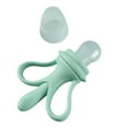 thumbnail image 2 of SPRING PARK Baby Fruit Food Feeder Chewable Silicone Feeder and Teether for Infant Fruit Food Nipple Feede, 2 of 8
