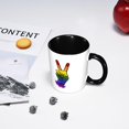 thumbnail image 5 of Pride Day Lgbt Gay Peace Love Coffee Mug Funny Novelty Ceramic Tea Cup Microwave Safe 11oz Office And Home Ideal Cup For Men Women, 5 of 8
