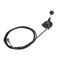 thumbnail image 1 of Excavator Throttle Cable, PU Tube Non Deform Quick Response Excavator Manual Throttle Control Cable 4meter Replacement  for Mixer, 1 of 7