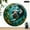 10x10in, variant on Patifu 10 Inch Wooden Wall Clock Seal Swimming Among Seaweed Print Silent Sweep Movement 10x10in
