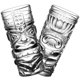 thumbnail image 2 of 2pcs Attractive Drinking Glasses Clear Glass Cups Modern Juice Tumblers Drinking Glasses, 2 of 3