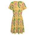 thumbnail image 5 of Miss Frizzle In A Pickle Magic School Bus Short Sleeve Dress Women Summer Evening Dresses Ladies Sundress, 5 of 7