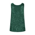 thumbnail image 5 of ZyeKqe Womens Sequin Tank Tops V Neck Sparkly Sleeveless Camisole Tops Summer Fashion Party Blouses S-XXL, 5 of 5