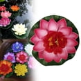 thumbnail image 1 of Simulation Lotus-Bag +0.1 (Added) Red Red Plastic (A 10Cm Artificial Lotus), 1 of 9