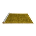 thumbnail image 2 of Ahgly Company Machine Washable Indoor Rectangle Oriental Yellow Industrial Area Rugs, 8' x 12', 2 of 4