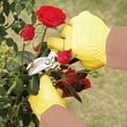 thumbnail image 4 of Guantes de soldadura Guantes de cuero para jardinería, guantes de protección, guantes de soldador, guantes de trabajo de soldadura (tamaño: METRO), 4 of 5