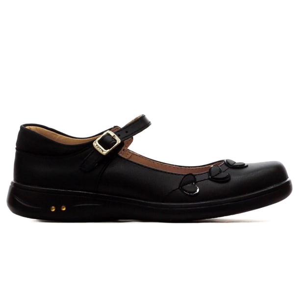 Zapatos Escolares Yuyin para Niña 25472 negro 21