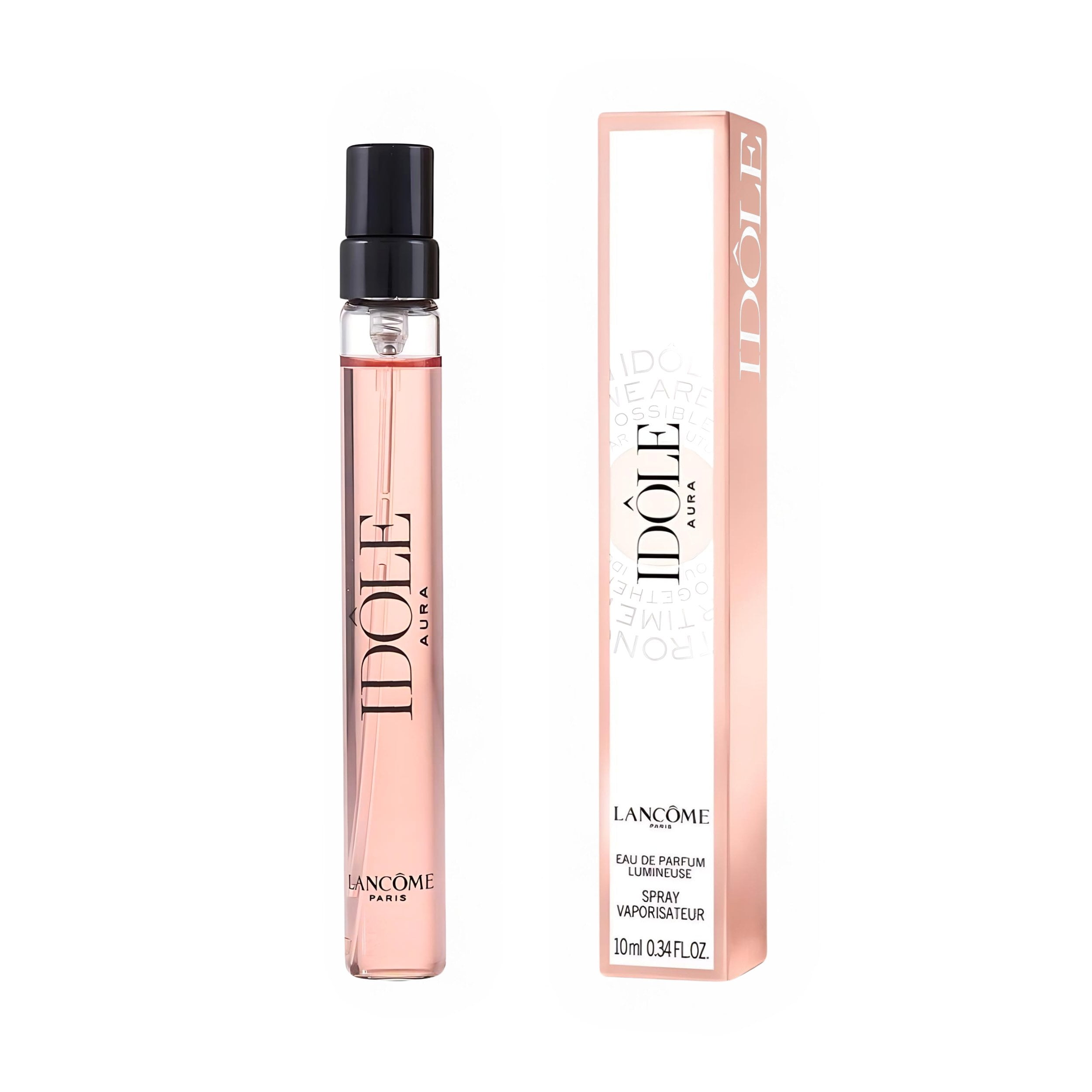 Lancome Idole Aura Eau de Parfum, 0.33 oz, Spray, Rose, Jasmine