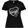 thumbnail image 3 of Inktastic Blessed to Be Called Gigi Cute Heart Design Women's Plus Size T-Shirt, 3 of 5