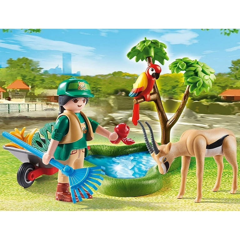 Playmobil Family Fun - Zoo Gift Set 70295 (for Kids 4 and up)