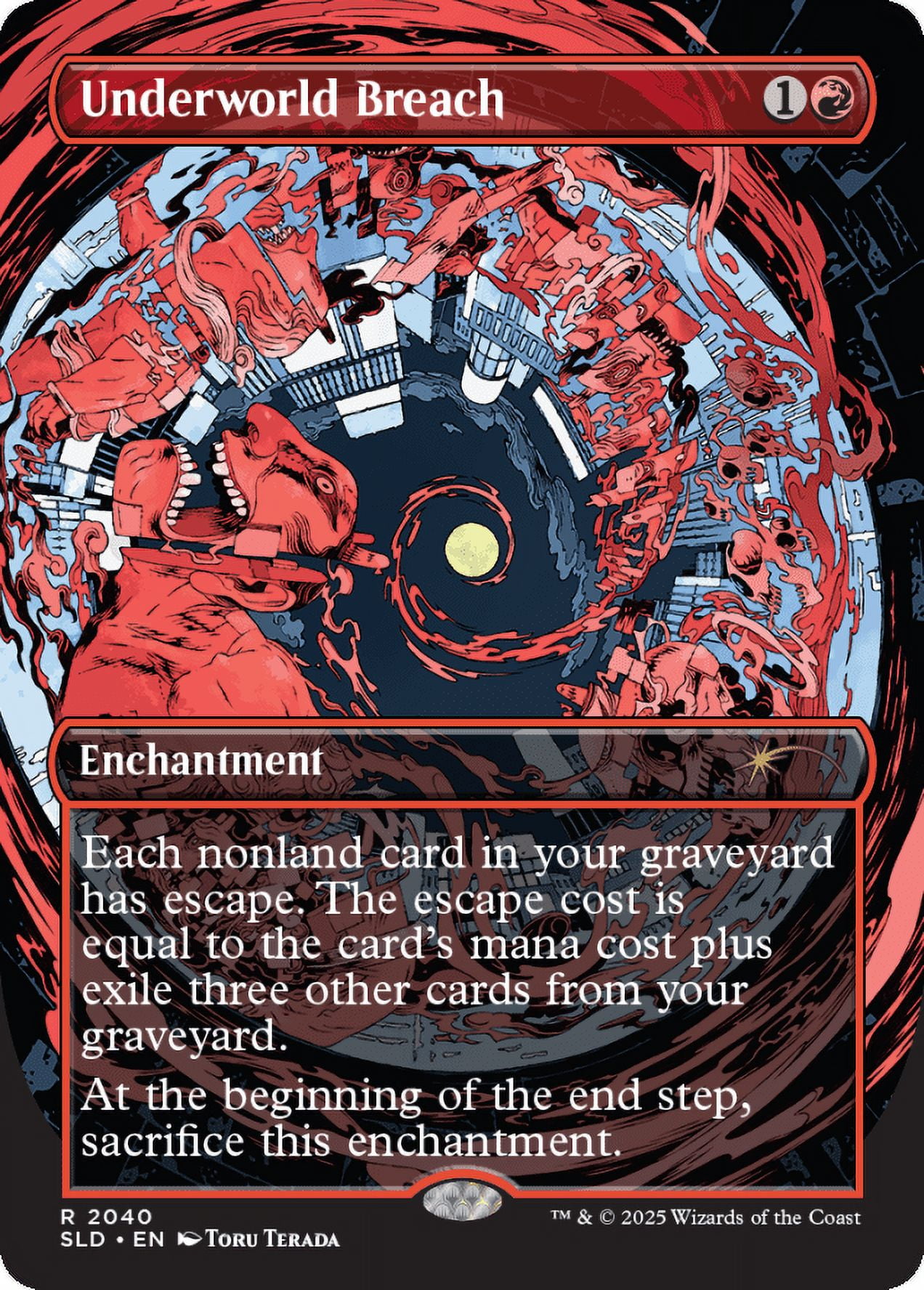 Magic the Gathering Secret Lair VroooOOOMMMMMM! (Rainbow-Foil)