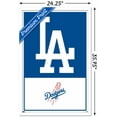 thumbnail image 3 of MLB Los Angeles Dodgers - Logo 22 Wall Poster, 22.375" x 34" Framed, 3 of 5