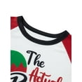 thumbnail image 5 of Aunavey ELF Christmas Pajamas Set for Family Xmas PJS Sleepwear Homewear for Women Men Adult Couples, 5 of 8