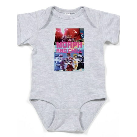 

CafePress - Power Rangers Morph And Chill - Cute Infant Bodysuit Baby Romper