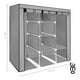thumbnail image 2 of Closet Armable LUMO organizador Rack Portatil gris, 2 of 7