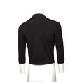thumbnail image 4 of G-Style USA Women's 3/4 Sleeve Open Front Cropped Cardigan Sweater (S-XL), 4 of 7