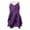 Purple, variant on Alvivi Kids Girls Sparkly Rhinestone Sleeveless Gymnastics Leotard Figure Roller Ice Skating Dress Black 8