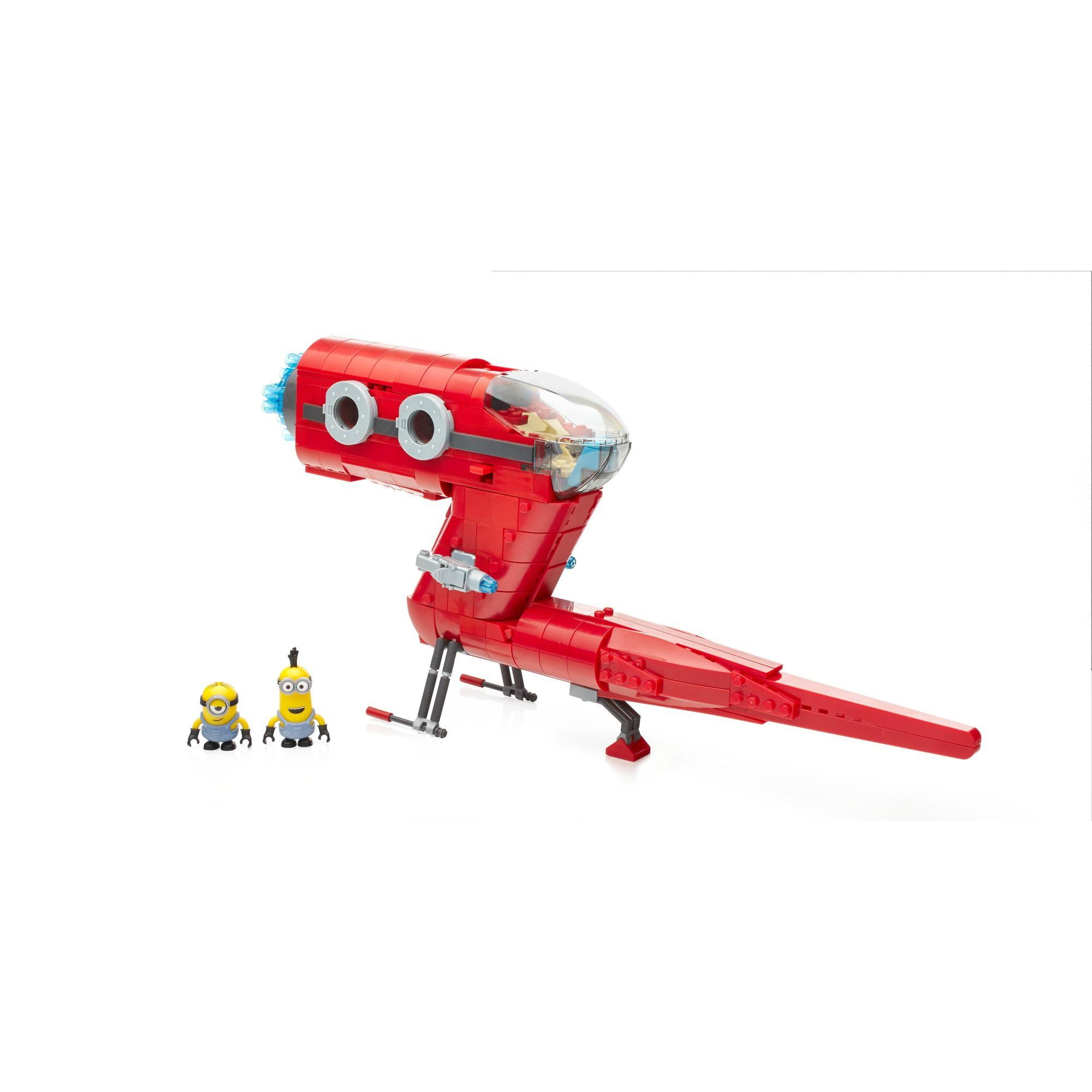Mega Bloks Minions Supervillain Jet for Indoor Playground Fun