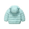thumbnail image 3 of WIBACKER Baby Boys Girls Winter Coats with Pockets Toddler Light Puffer Down Jacket Infant Kids Bear Hoods Padded Outwear, 3 of 6