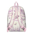 thumbnail image 3 of Butterflies and Floral Artistic Pattern Casual Daypack – Lightweight Travel Backpack with Comfortable Carrying and Anti-theft Features for Female Professionals, Travelers, and Students, 3 of 4