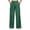 Army Green08, variant on Women's Clothing High Waist Belted Wide Leg Pants, Casual Solid Trousers with Self-Tie Waistband, Side Pockets, Straight Leg Workout Shorts Women