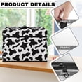 thumbnail image 6 of SEANATIVE Cow Print Dust Cover for Sewing Machine Foldable Sewing Machine Cover with Storage Pocket Sewing Machine Dust Cover Protection Decor Accessories, 6 of 7