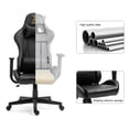 thumbnail image 4 of Gaming Chair with Zodiac Star Sign, Gemini Astrology Logo Ergonomic Computer Chair with Headrest Lumbar Support Recliner Height Adjustable Swivel Office Desk Chair, Constellation, 4 of 7