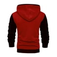 thumbnail image 2 of EHRWE Hoodies For Men Autumn Winter Fashion Trend Long Sleeve Hooded Sweatshirt Men's Casual Outdoor Sweatshirt Comfortable, 2 of 4