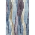 thumbnail image 2 of Addison Rugs Mayfield Premium Machine Washable Transitional Waves Denim Rectangle Rug, 10' x 14', 2 of 7