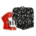 thumbnail image 3 of ZIATUBLES Stand Mixer Cover Waterproof Kitchen Mixer Dust Cover with Adjustable Drawstring Washable Kitchen Appliance Storage Cover for 4.5-5 Quart Standing Mixer, Sun Moon Star Black, 3 of 7