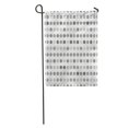 thumbnail image 1 of JSDART Gris Polkadot Motifs Cercles Pointillés Parfaitement Simple Grayscale Drapeau de Jardin Tileable Décoratif Drapeau Maison Bannière 12 X 18 Pouces, 1 of 2