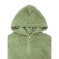 thumbnail image 2 of Planet Gold Girls High Pile Fleece Hoodie, Sizes 4-16, 2 of 4