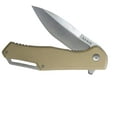 thumbnail image 2 of Ka-Bar 7508 Jarosz Wharncliffe Flipper 3.375" AUS-8A Stainless Steel Straight Point, 2 of 2
