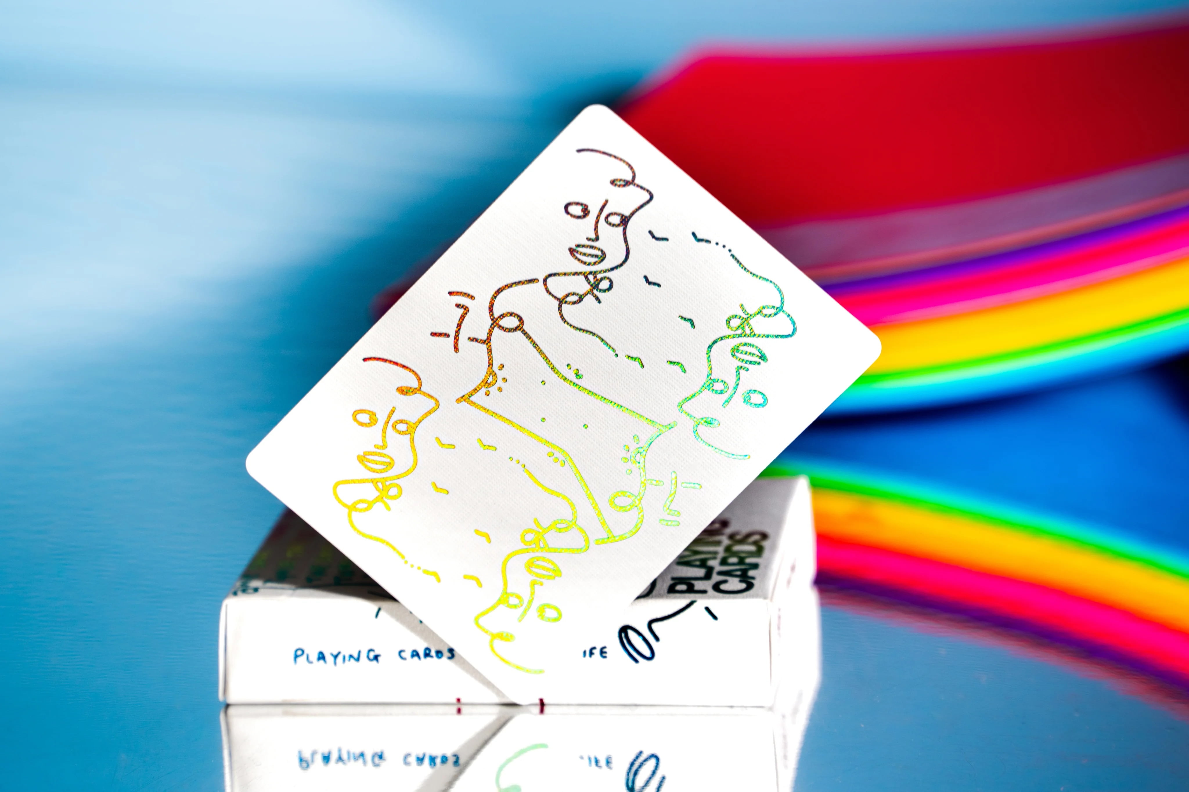 Shantell Martin Whitney Luxury Playing Cards - PRIDE EDITION