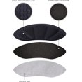 thumbnail image 3 of Back of Heel Cushion Inserts. Soft Mesh Heel Grips Pads for Loose Shoes. Heel Protectors Cushions for Shoe Too Big Men Women. Improve Shoe Fit and Comfort (Black- 12Pcs), 3 of 5