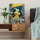 thumbnail image 5 of Qisvanset Bohemian Style Cat Canvas Print 12x16 Inch Apartment Art, 5 of 8