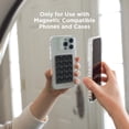 thumbnail image 5 of Karma by Body Glove Magnetic Phone Suction Mount - Charcoal Gray, 5 of 7