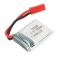thumbnail image 1 of 3.7V 220mAh Battery With JST Red Plug 702025 Li Po 20C Overcharge Short Circuit Protection Light Weight RC Battery For X4 X11 X13, 1 of 7
