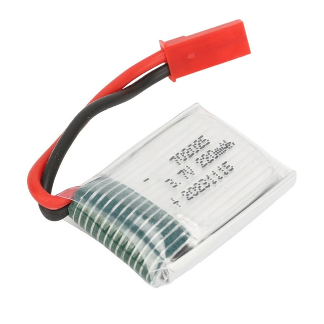 3.7V 220mAh Battery With JST Red Plug 702025 Li Po 20C Overcharge Short Circuit Protection Light Weight RC Battery For X4 X11 X13