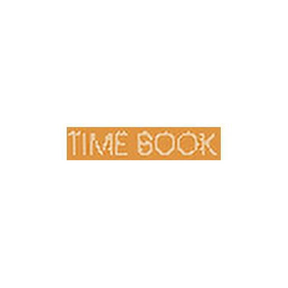 Time Book: Weekly timesheets to complete for 2 years - Design: Mustard yellow (Paperback)